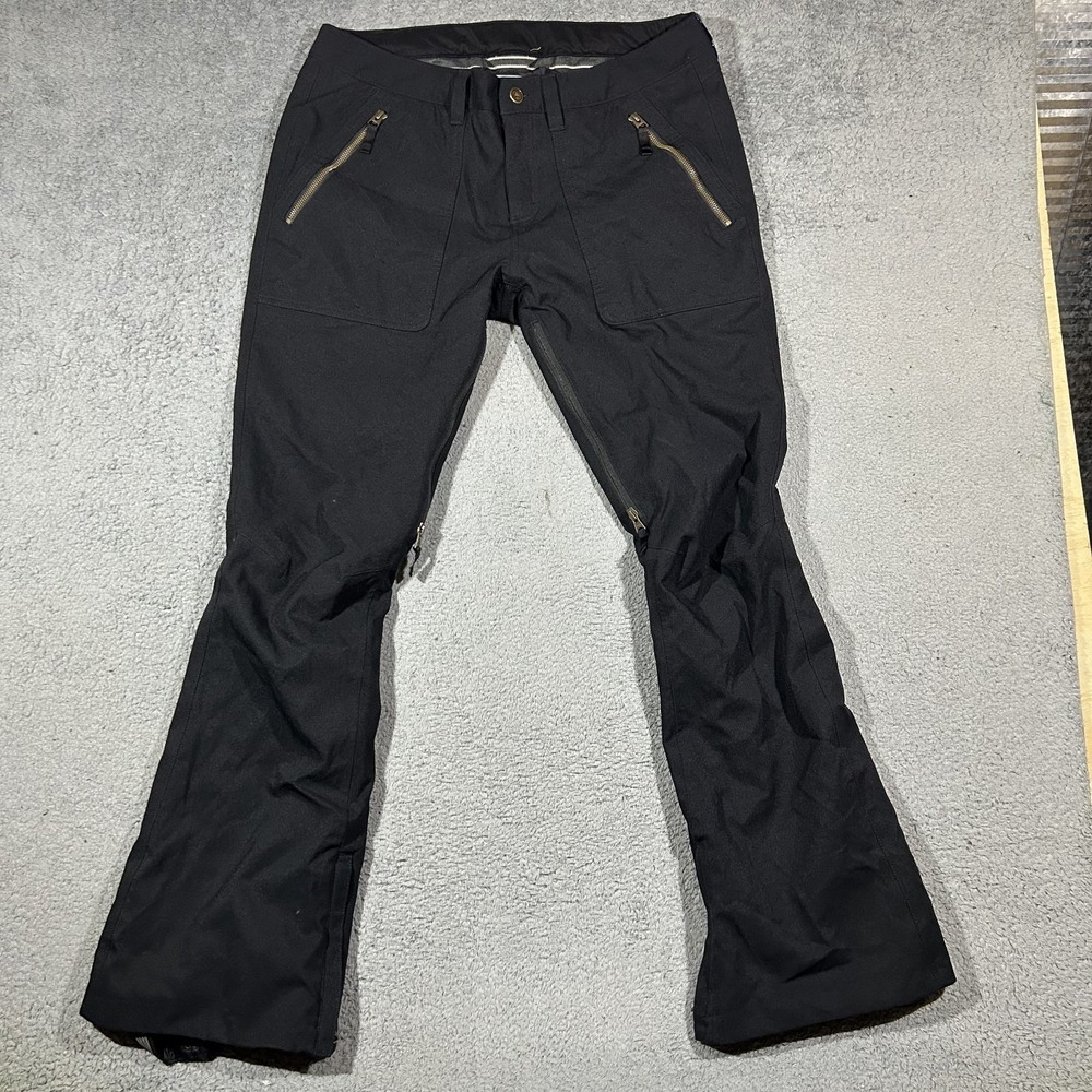 Burton Insulated Black Snow Pants Women's Size Large #2968